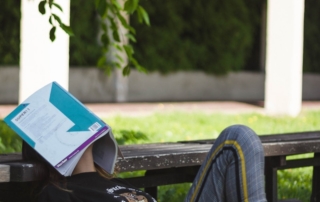man sitting on surface